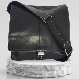 Coach Legacy Briefcase Messenger Bag 5A02Black Leather Limited Edition 2006